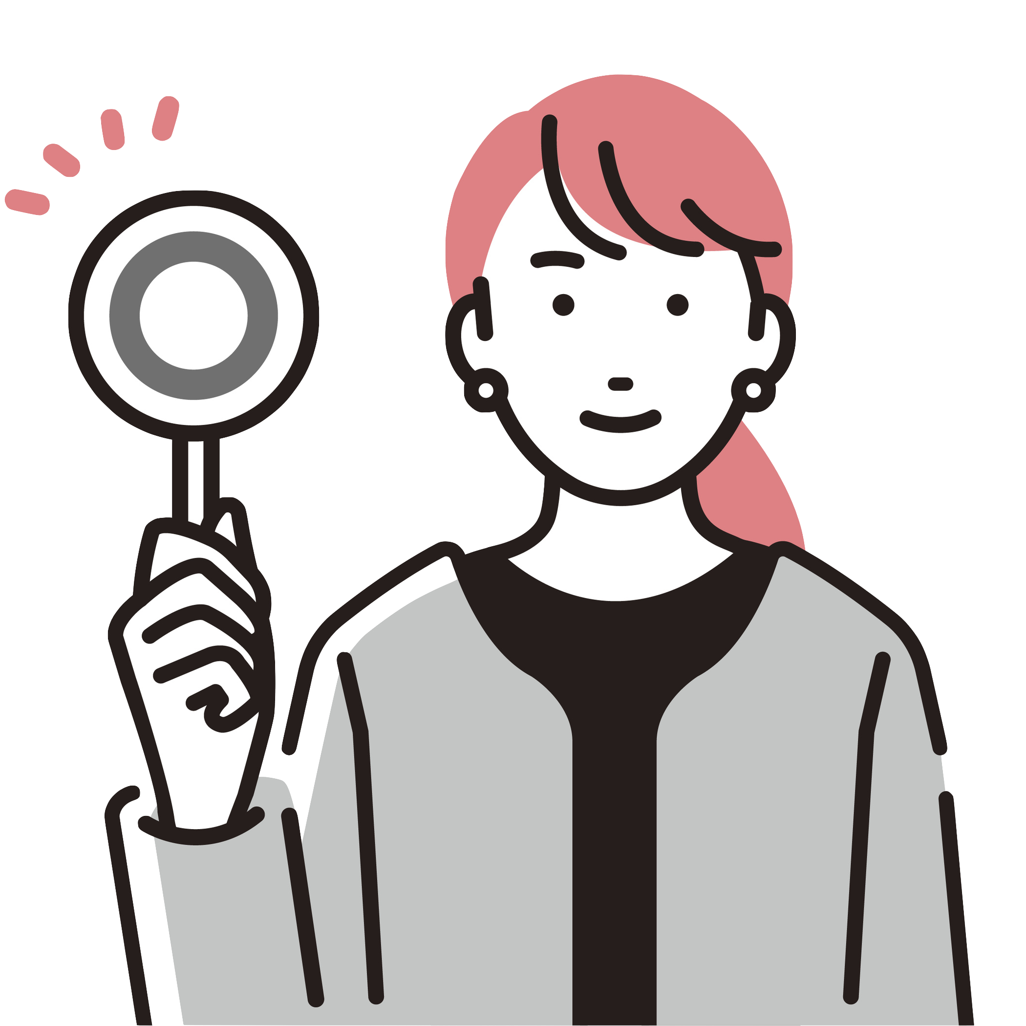 向いている人のイメージ